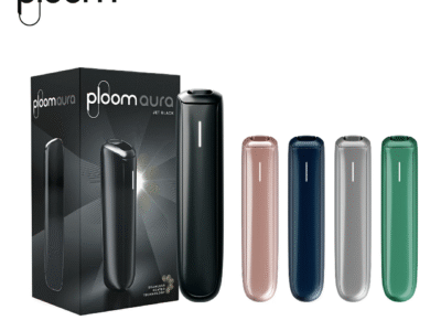 Ploom Aura 主機綠色-銀色｜日系加熱菸・SMART HEATFLOW 智能控溫